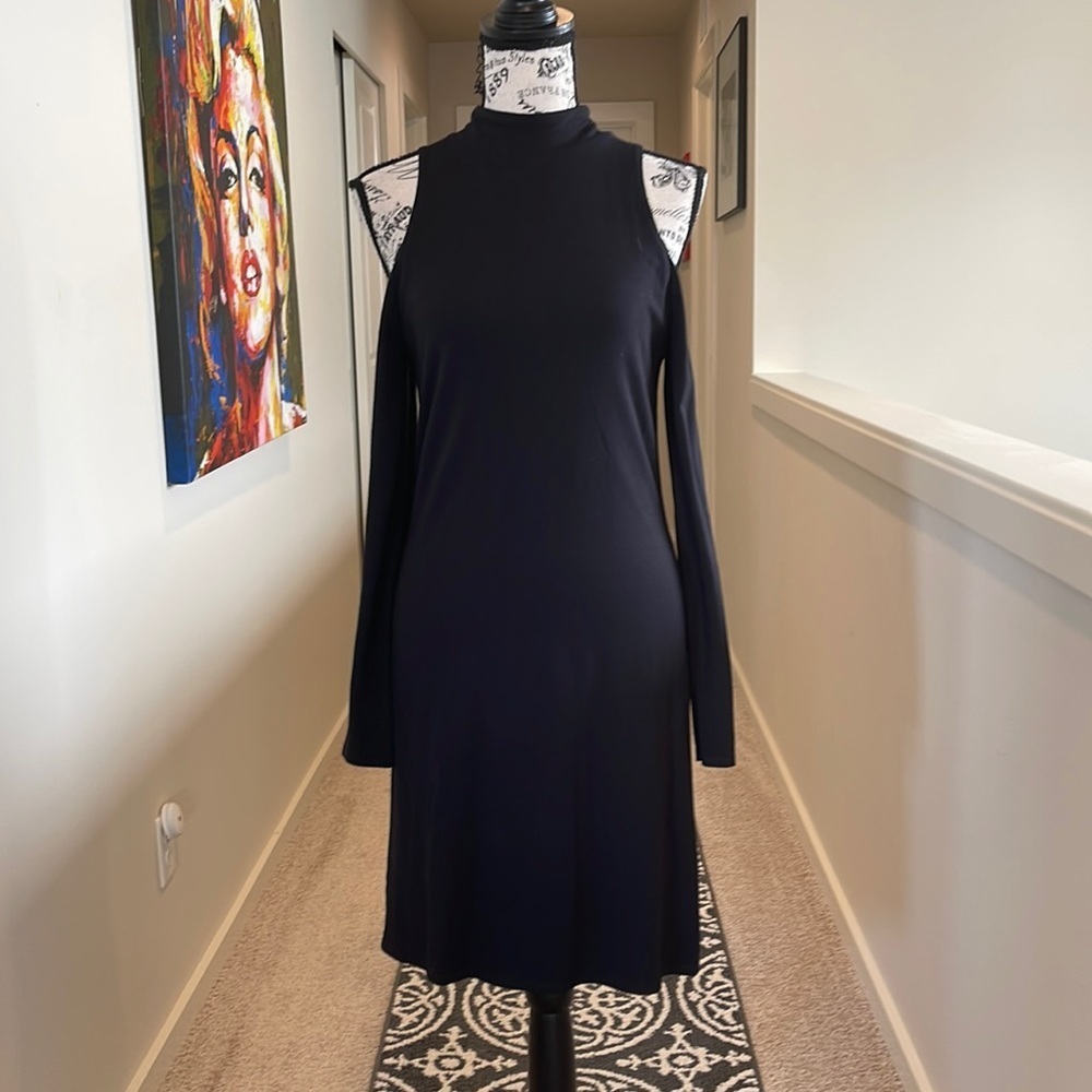 Twenty cold shoulder black dress - Picture 2 of 6